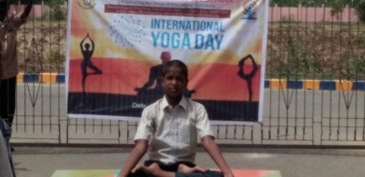 International Yoga Day 2018 Celebrated  in St.Antony Matric School