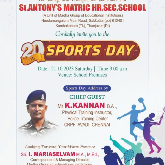20th Sports Day -21.10.2023
