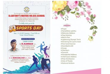 20th Sports Day -21.10.2023