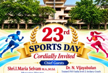23rd Sports Day (St. Antony’s Matric. Hr. Sec. School)