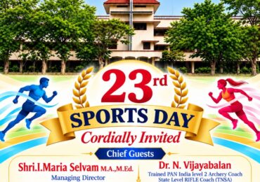 23rd Sports Day (St. Antony’s Matric. Hr. Sec. School)